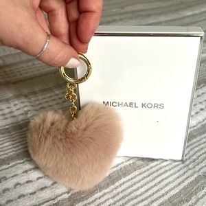 Ballet Pink Fur Keychain